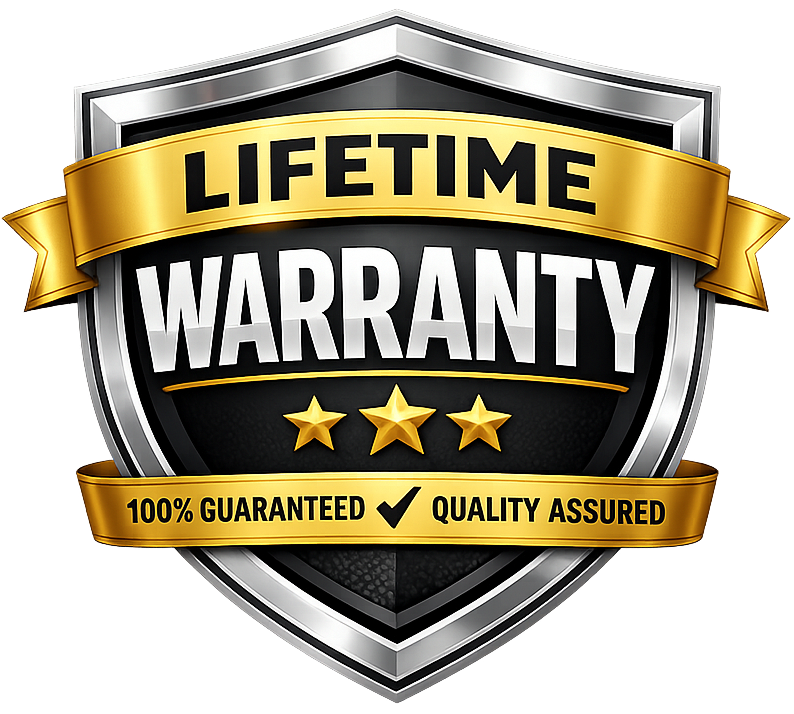 Gold and silver shield with 