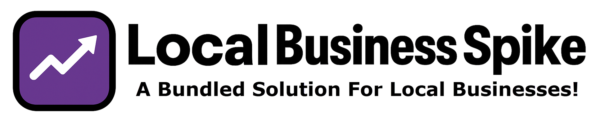 A logo for local business spike a service of webstoreseo