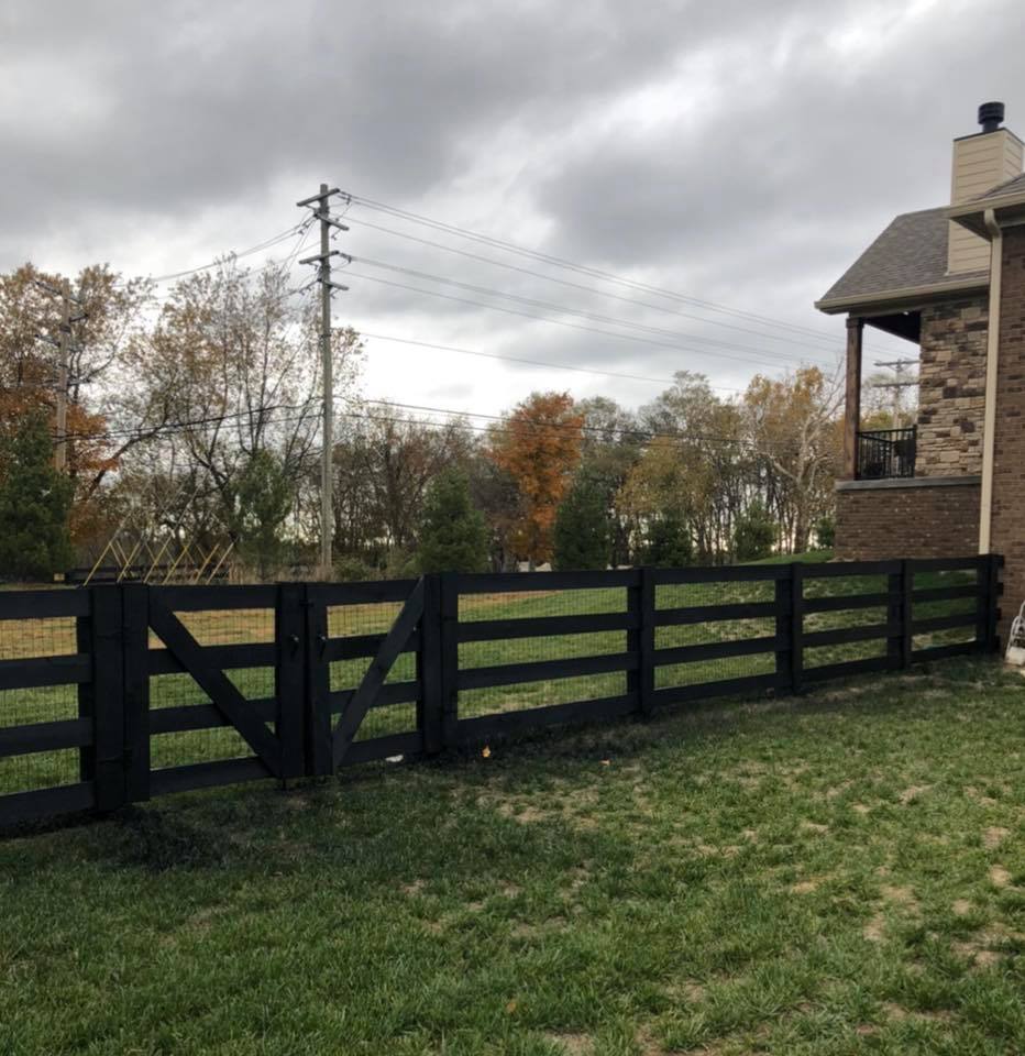 Mesh Fencing Lexington KY   AES Fencing Residential Four Board Fencing Lexington KY 1920w 