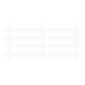 Four Board Fencing Icon