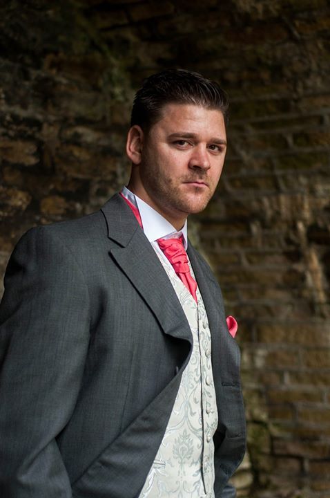 A man posing for a photo