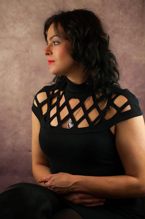 Side profile of a woman