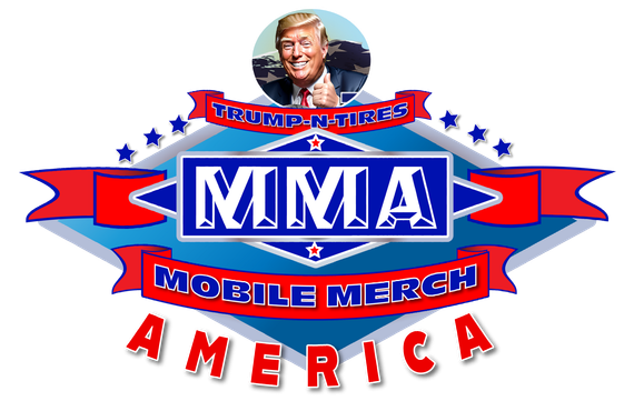 Logo for Trump Mobile Merch America