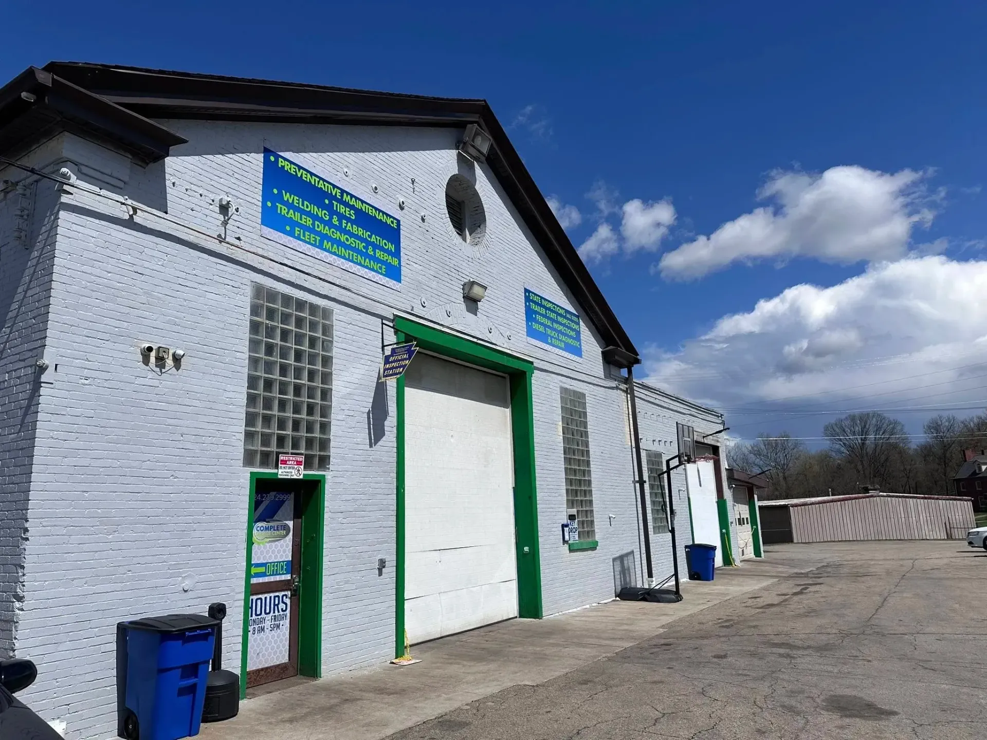 Outside the Building of Complete Service Center in 5 Todd Ave | Complete Service Center