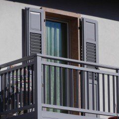 ringhiera balcone in alluminio