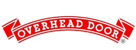 Overhead Door logo: red banner with white text.