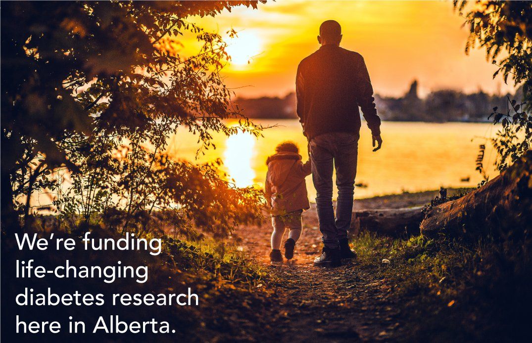 We're funding life-changing diabetes research here in Alberta