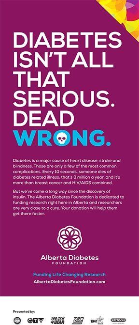 Diabetes isn't all that serious DEAD WRONG