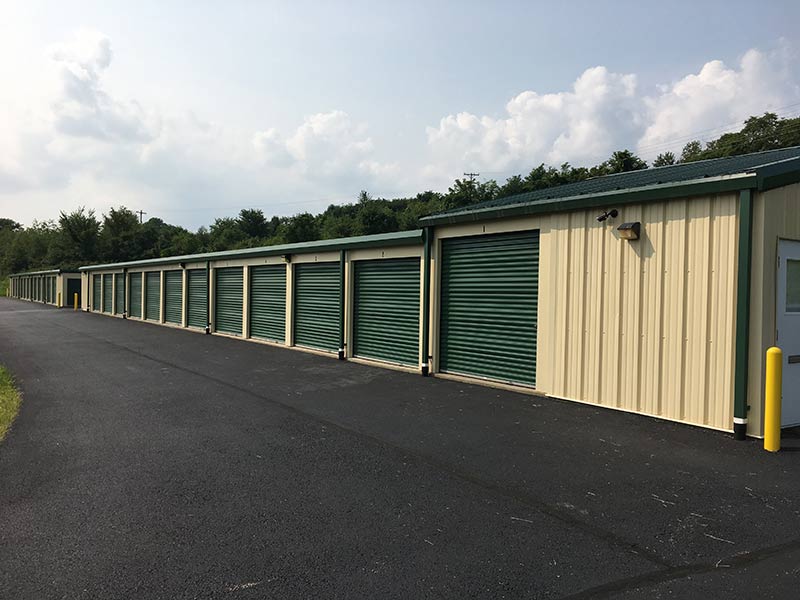 Self Storage — Storage Units Beside A Driveway in Irwin, PA