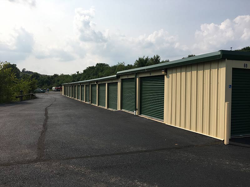 Storage Units — Storage Units with Green Door in Irwin, PA