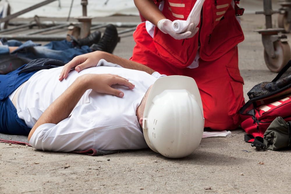 Worker Rescued on The Workplace — Illawarra Sports Injury Rehabilitation and Physiotherapy Centre in Bellambi, NSW