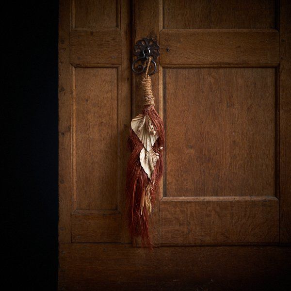 Hanging Dried Flowermix - Red