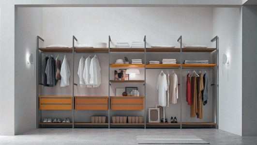 cabine armadio colore bianco