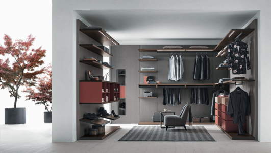 cabine armadio minimal