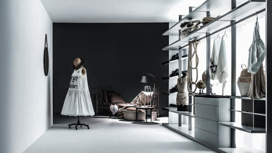 cabine armadio legno di rovere