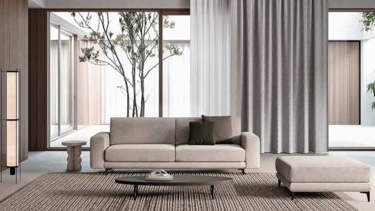 divano moderno ad angolo