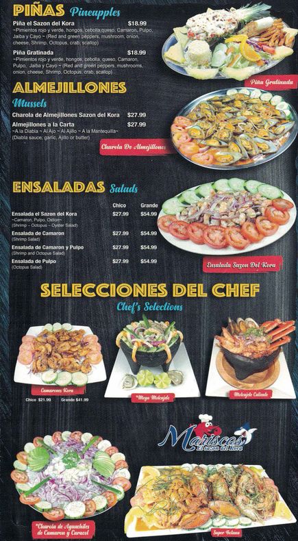 Mariscos El Sazon Del Kora