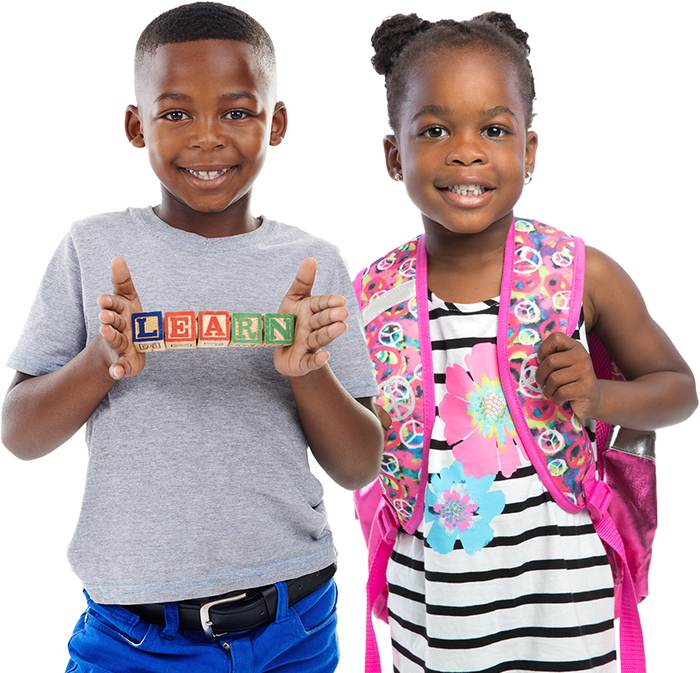 A Boy and A Girl Are Standing Next to Each Other