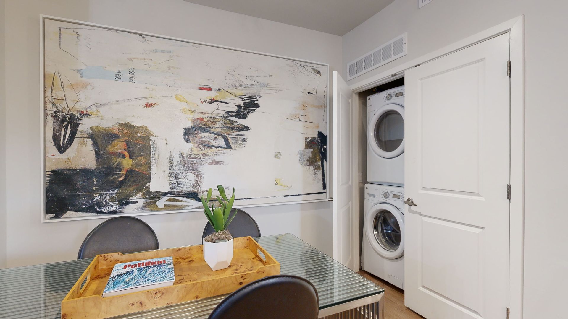 apartment floor plan.