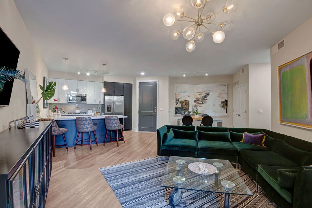 apartment floor plan.