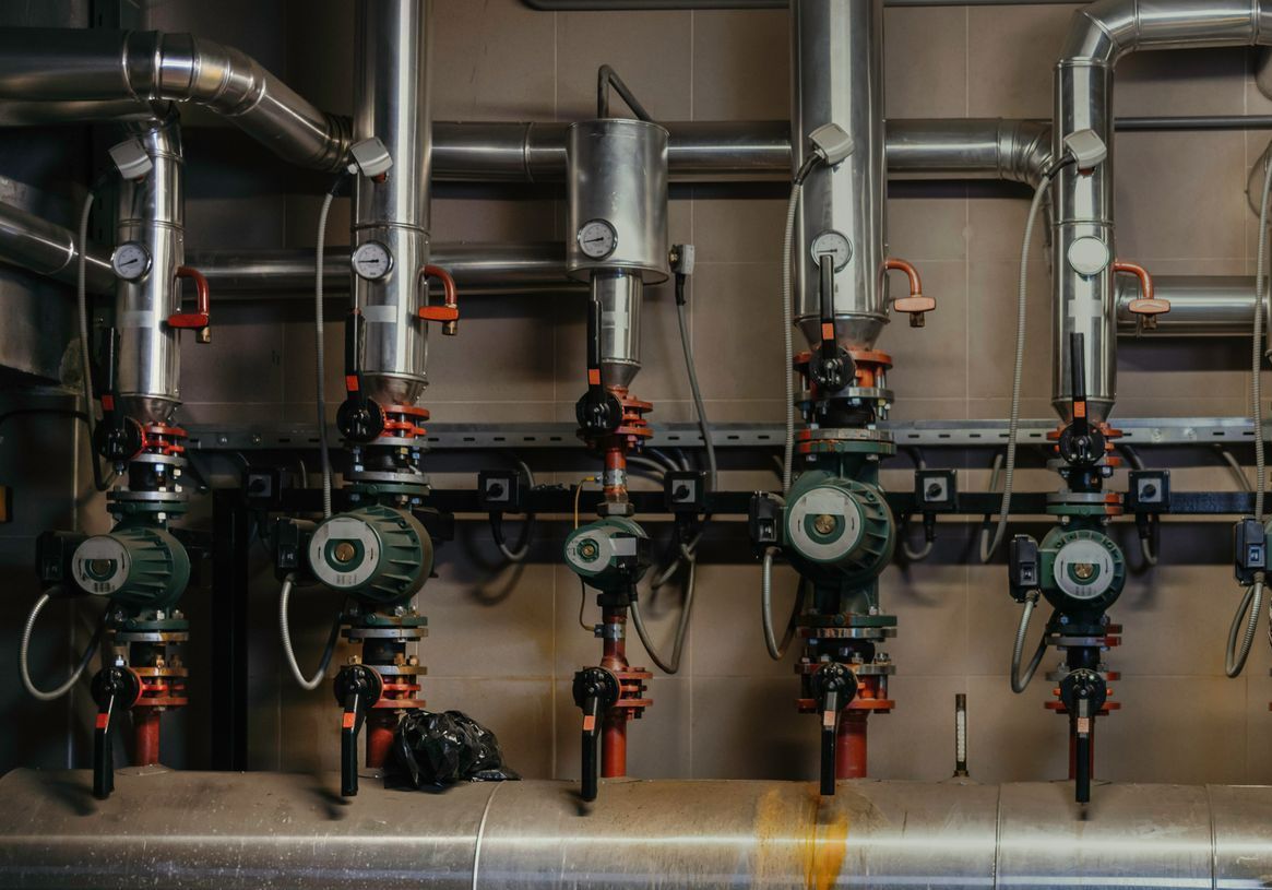 Control boiler tanks and liquid pipeline in production line — Gippsland, VIC — Rotaret Hydraulic Engineering