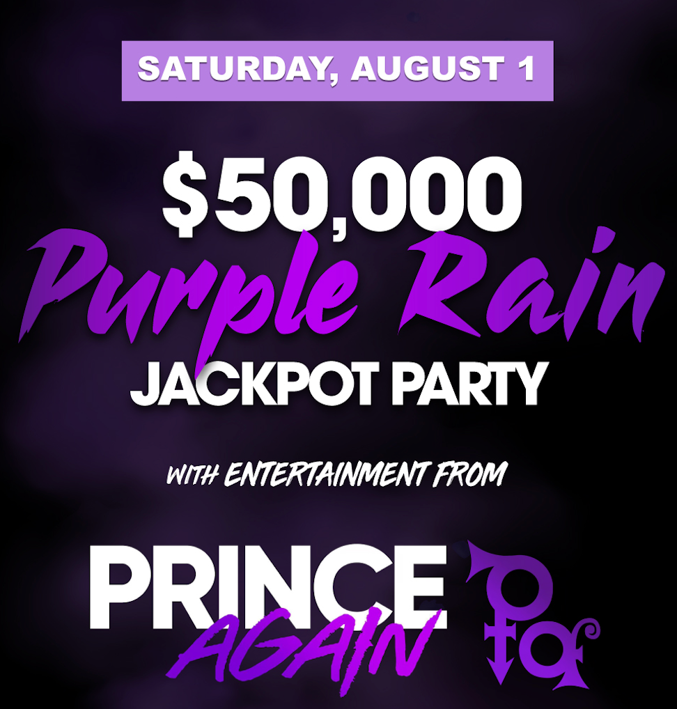 $50,000 Jackpot Party
SATURDAY, JANUARY 31
Entertainment by Monsters of Yacht at 6pm.
Must sign up for Players Club in order to be eligible to enter the drawing. You’ll receive one entry for every taxable jackpot won at Three Rivers Casino Resort in Florence or Coos Bay Between October 1, 2025 and December 31, 2025. Visit the kiosk on January 31, 2026 between noon and 7:30pm to activate your entries. Grand Prize Drawing at 8pm. Must be present to win. Management reserves all rights.