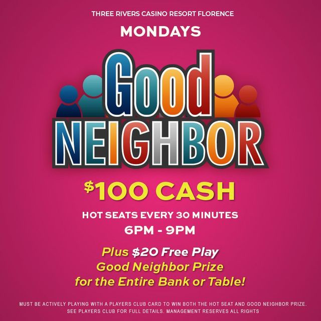 Casino Promotions | Florence, OR | Three Rivers Casino