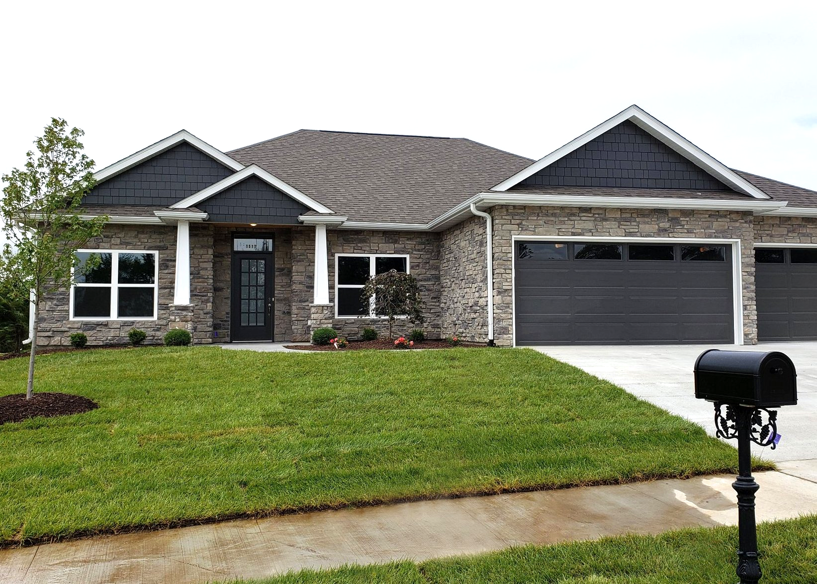 Custom Home with Lawn Care by Timberwood Homes