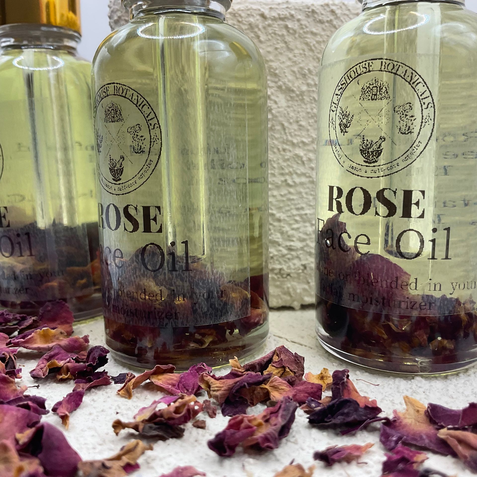 Rose  Infused Oil for face, body, & scalp