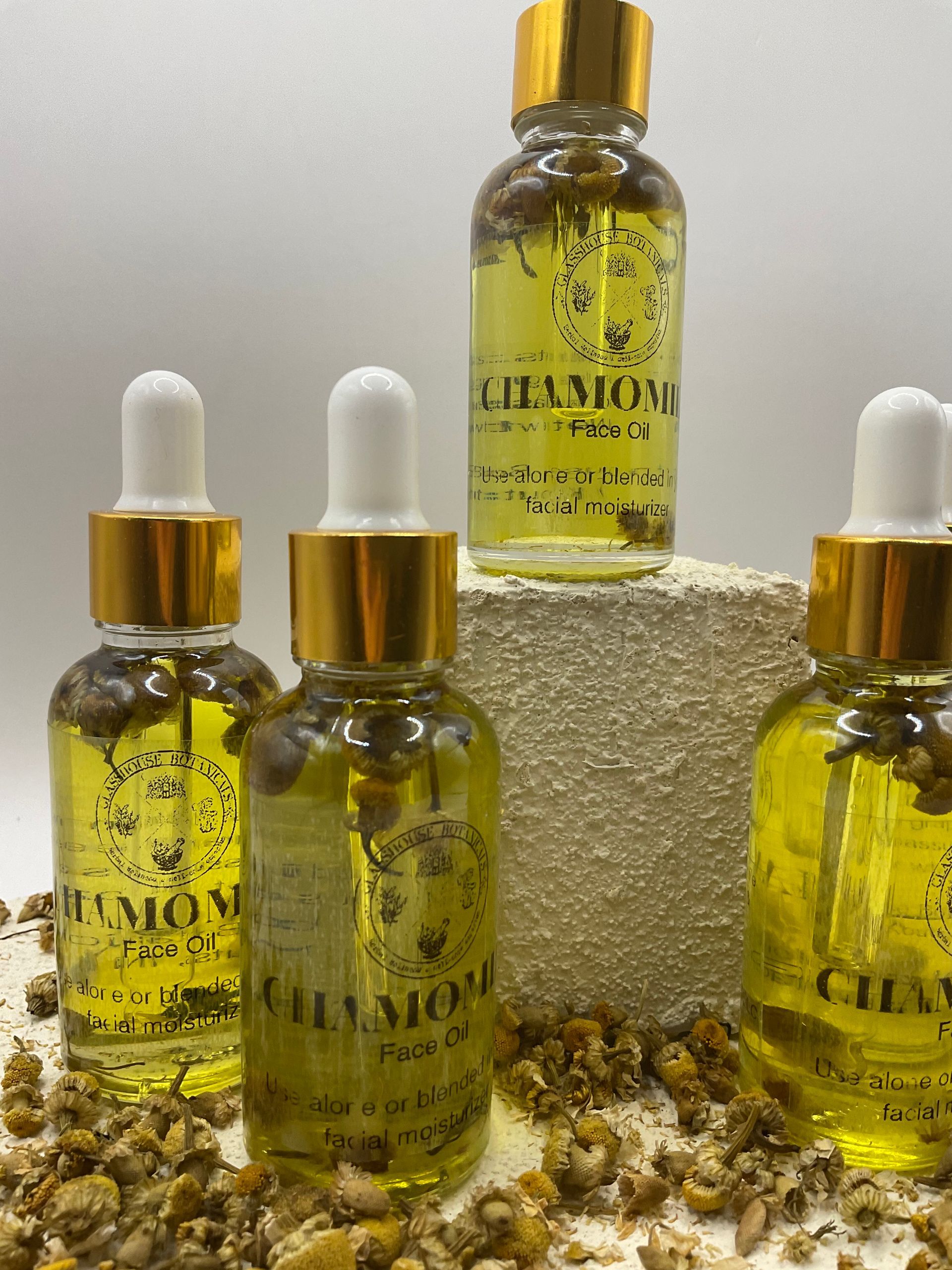 Chamomile Infused Face, Body, & Scalp Oil