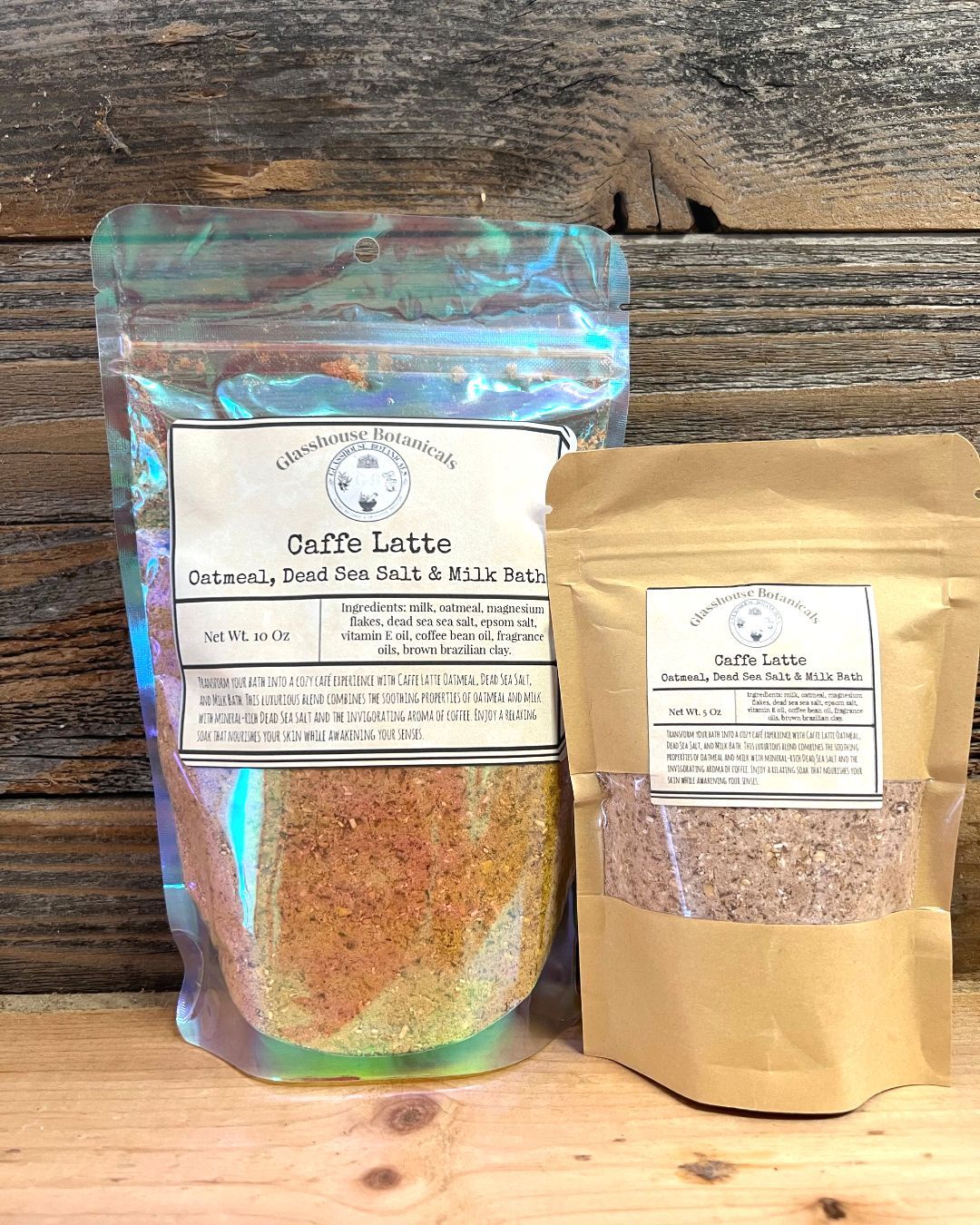 Milk Bath, Caffe Latte with colloidal oatmeal