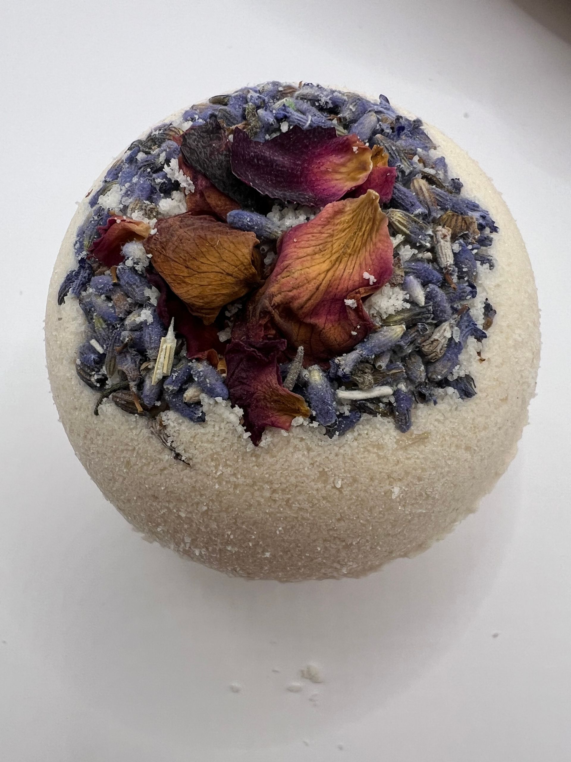Lavender and Rose Bath Bomb
