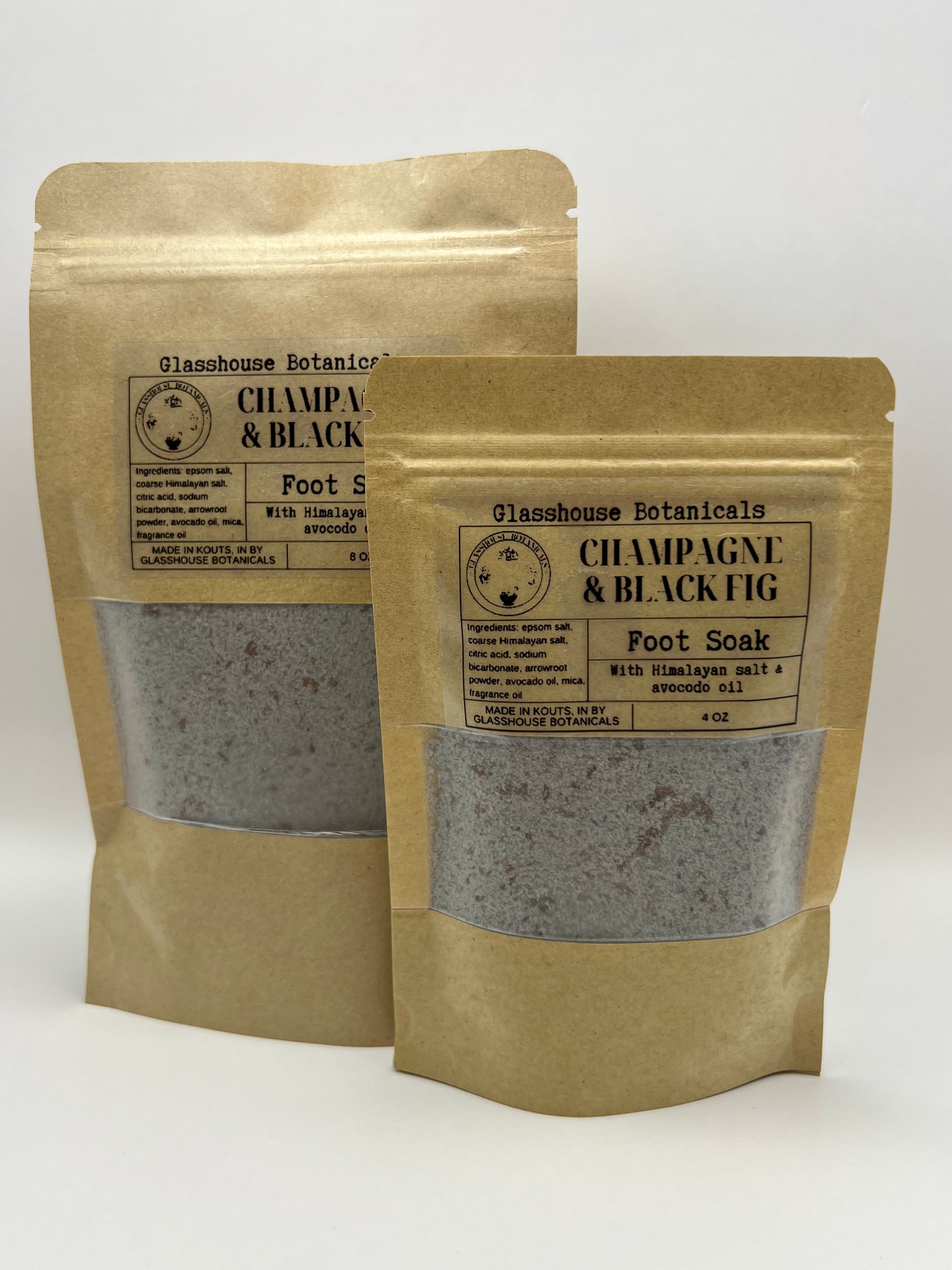 Botanical Foot Soak | Champagne & Black Fig