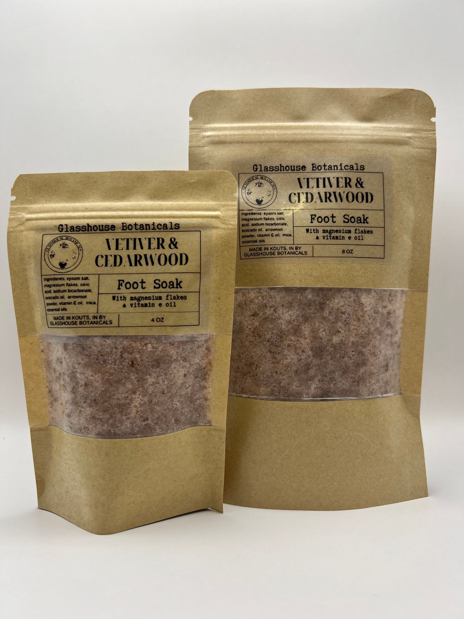 Botanical Foot Soak | Vetiver & Cedarwood