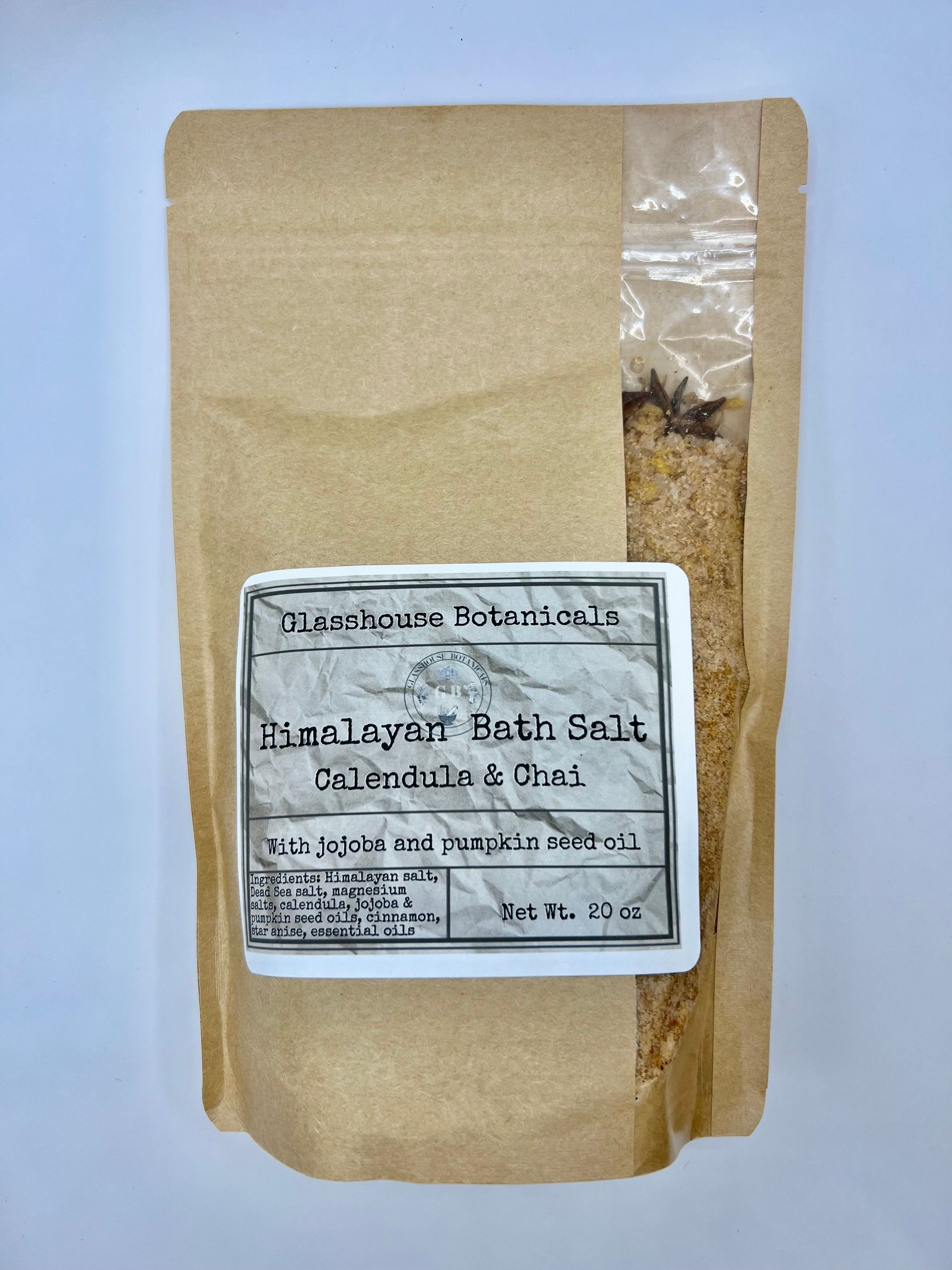 Calendula & Chai Himalayan Bath Salt