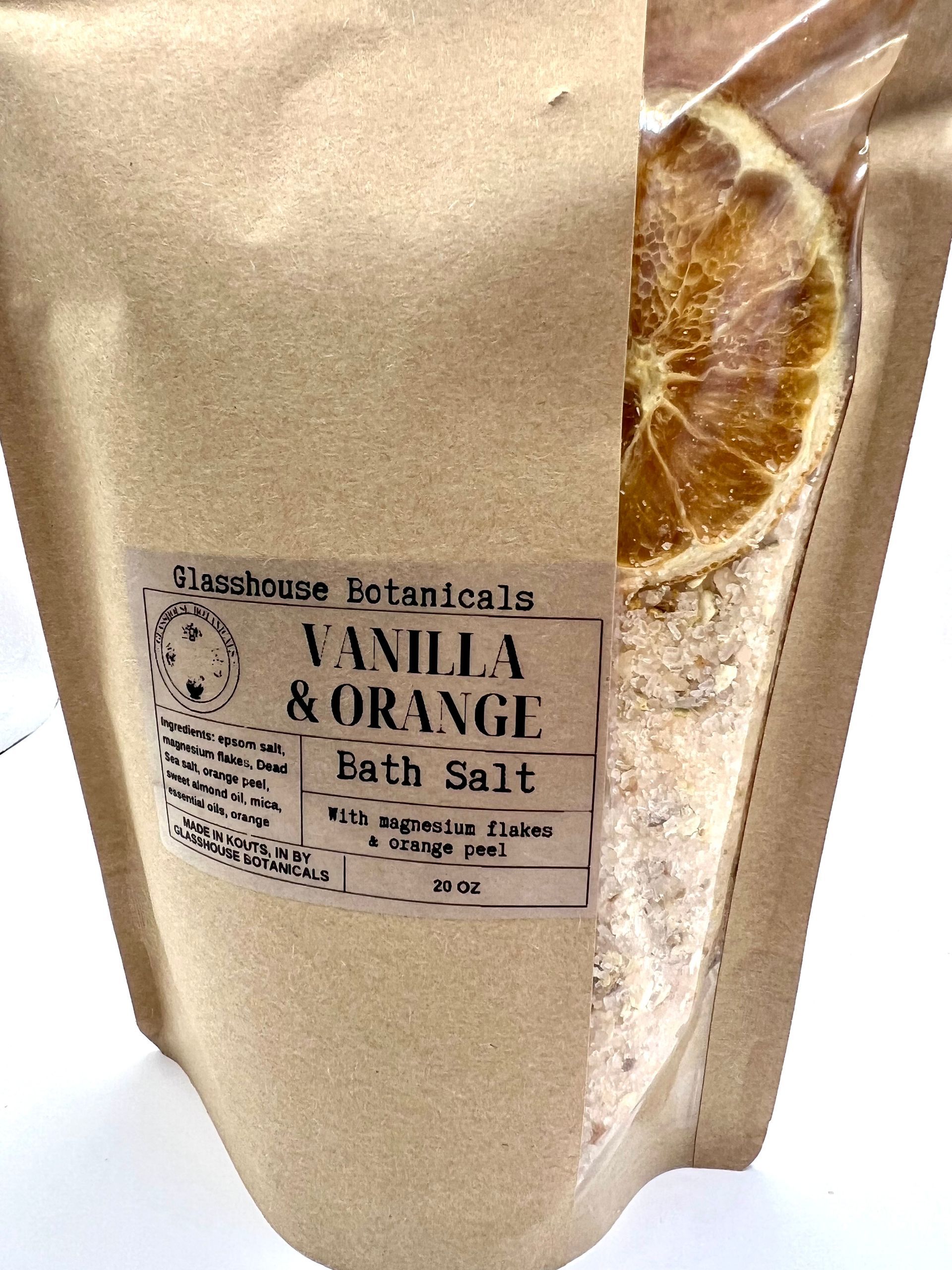 Bath Salt | Vanilla & Orange