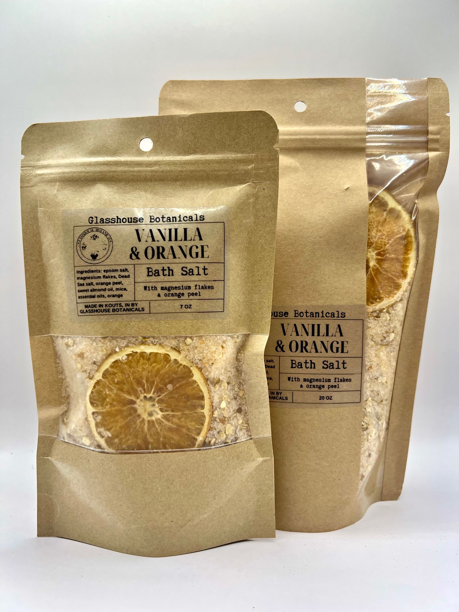 Bath Salt | Vanilla & Orange