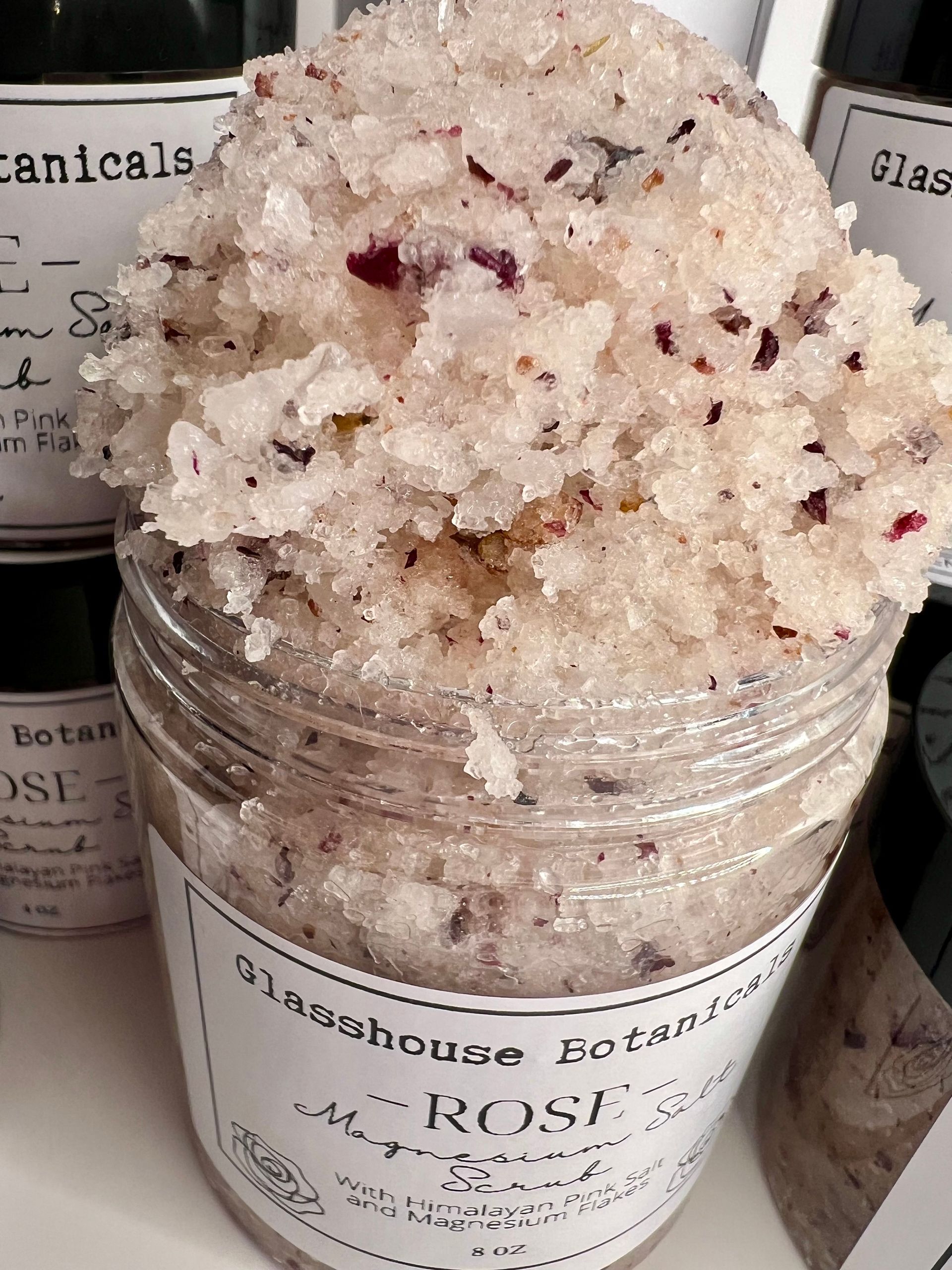 Rose Himalayan Pink Salt Scrub