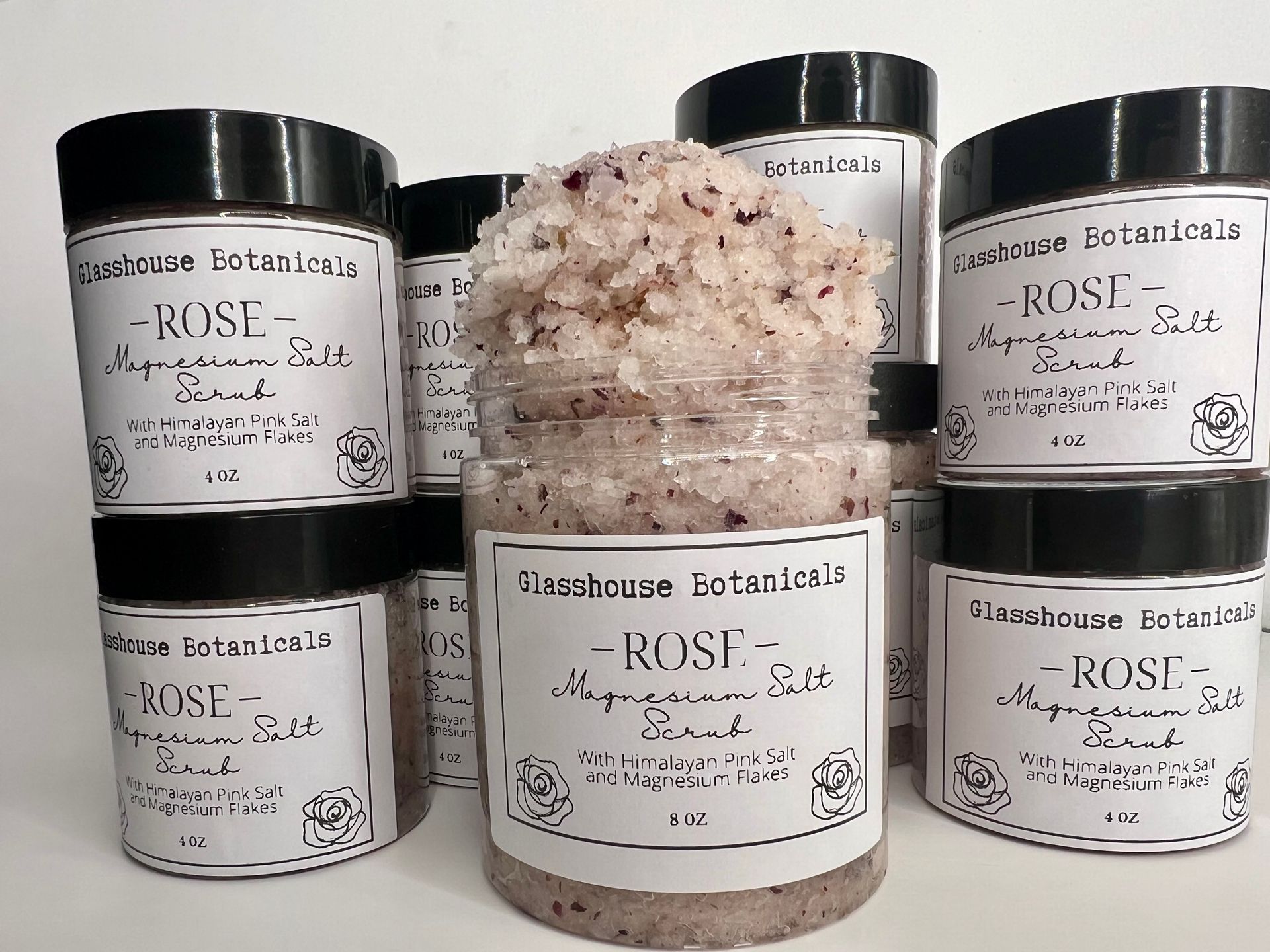 Rose Himalayan Pink Salt Scrub
