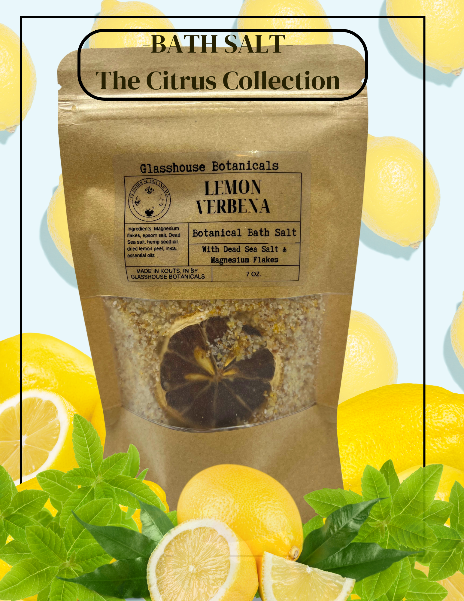 Bath Salt | Lemon Verbena
