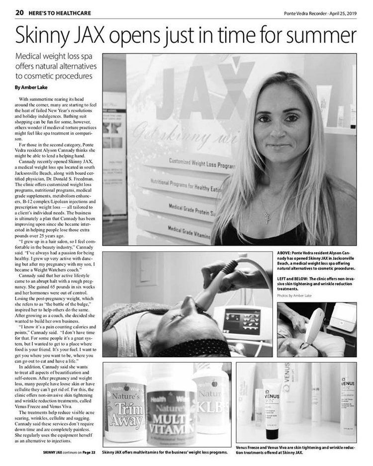 History Of The Company — Jacksonville, FL — Skinny Jax