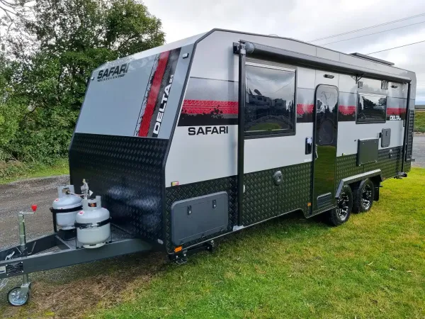 Safari Caravans Delta Series Exterior