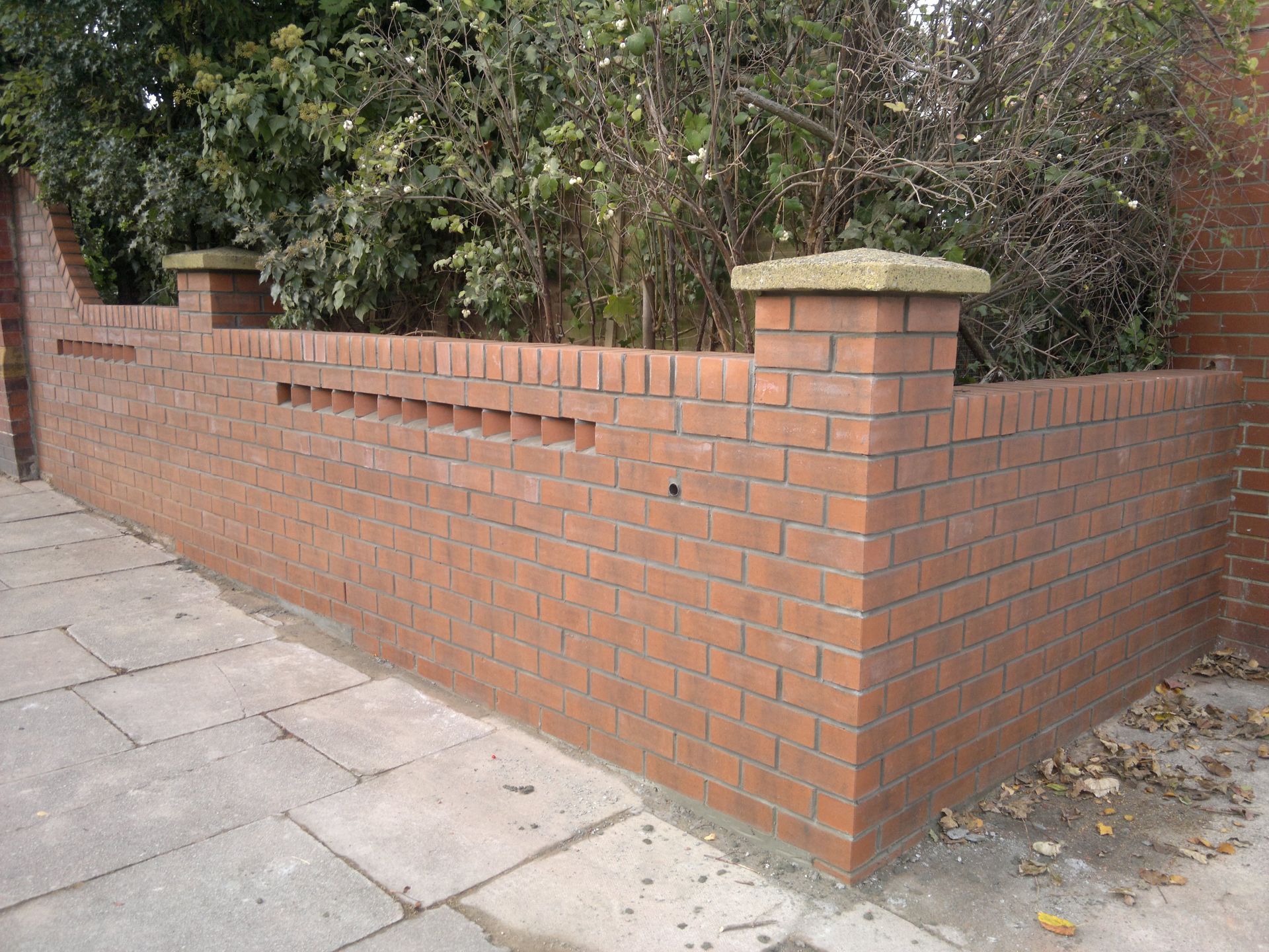 Brick walling 