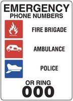 FIRST AID - FIRE - FACILITY SIGNS