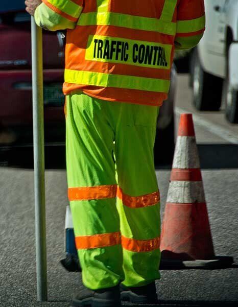 Traffic Controller Holding Sign  — Civil Construction Goods in Toowoomba,QLD
