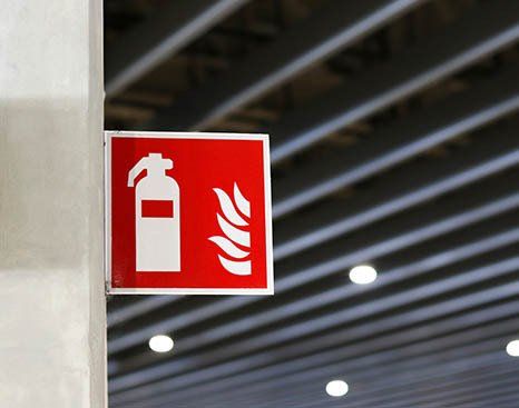 Fire Extinguisher Sign — Civil Signs in Toowoomba, QLD