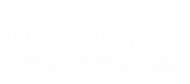 Logo for Ark-La-Tex Metal Shed Builders in Arkansas