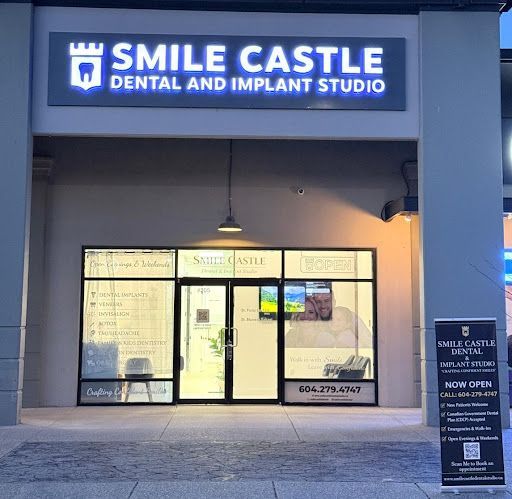 Front of the smile castle dental