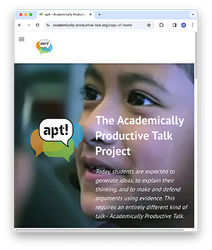 Academically Productive Talk Website