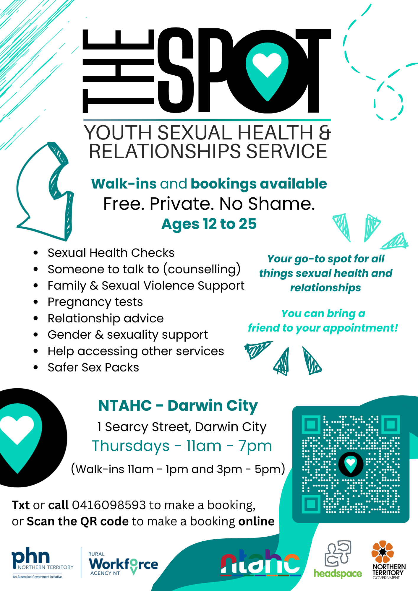 Sexual health check up poster headspace 